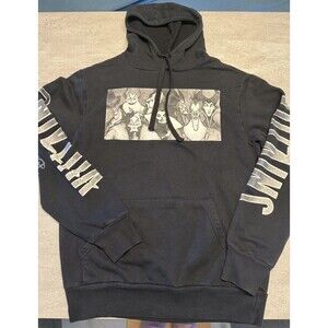 Disney Villains Hoodie Sweatshirt Black Men's Sz Small Youth XL Jafar Scar